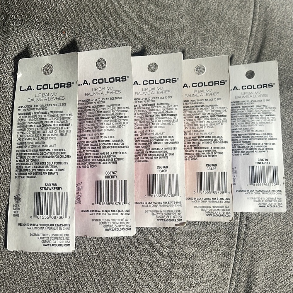 🥰🥰L.A. COLORS Scented Lip Balm Cutie🥰🥰 - Picture 7 of 7